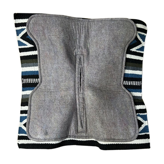TuffRider Denim Chevron Western Saddle Pad