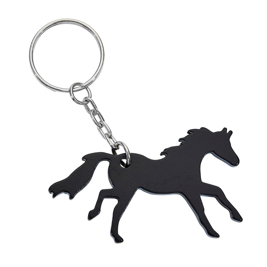 AWST Int'l Lila Galloping Horse Key Chain - JPC Equestrian.com