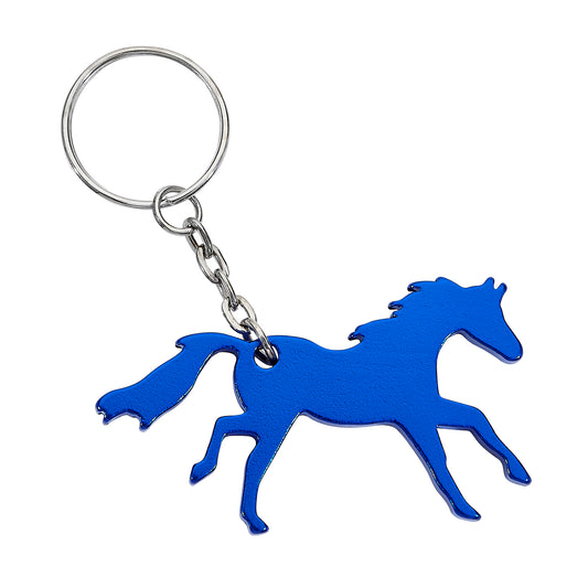 AWST Int'l Lila Galloping Horse Key Chain - JPC Equestrian.com