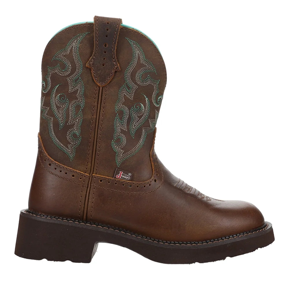 Justin Women's Gemma Round Toe Western Boot