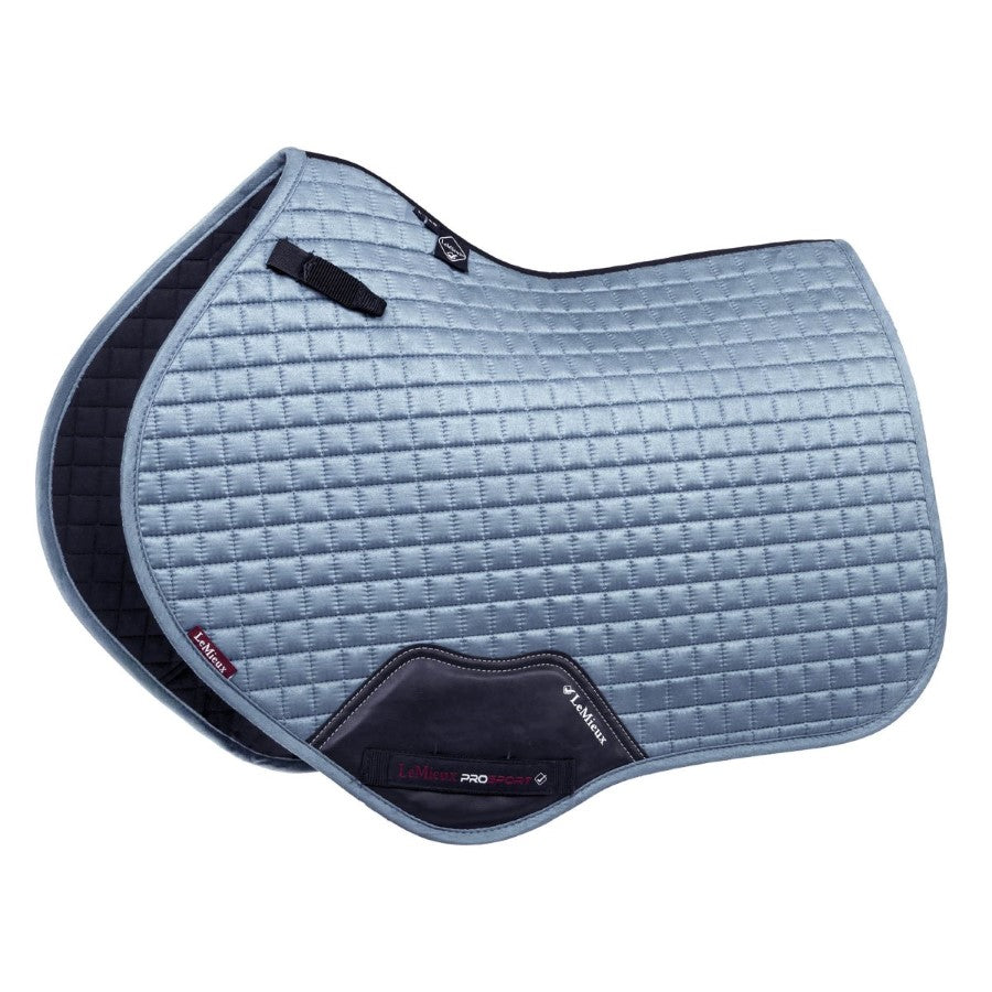 LeMieux Suede Close Contact Square Saddle Pad - Breeches.com