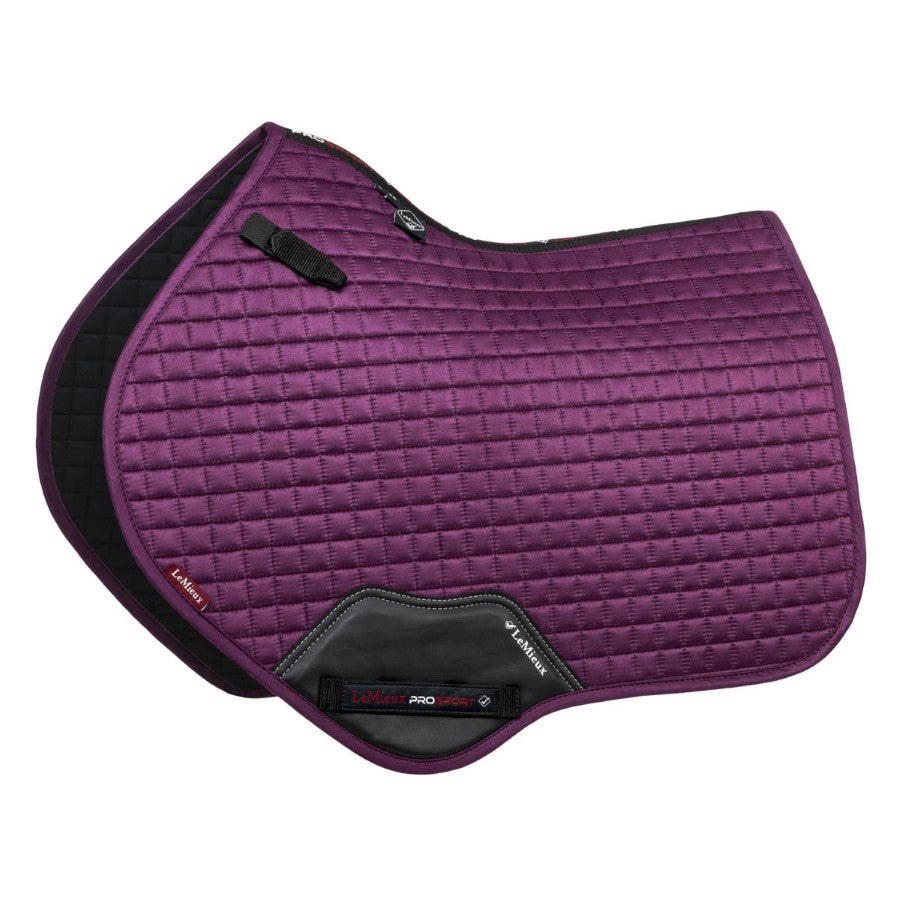 LeMieux Suede Close Contact Square Saddle Pad - Breeches.com