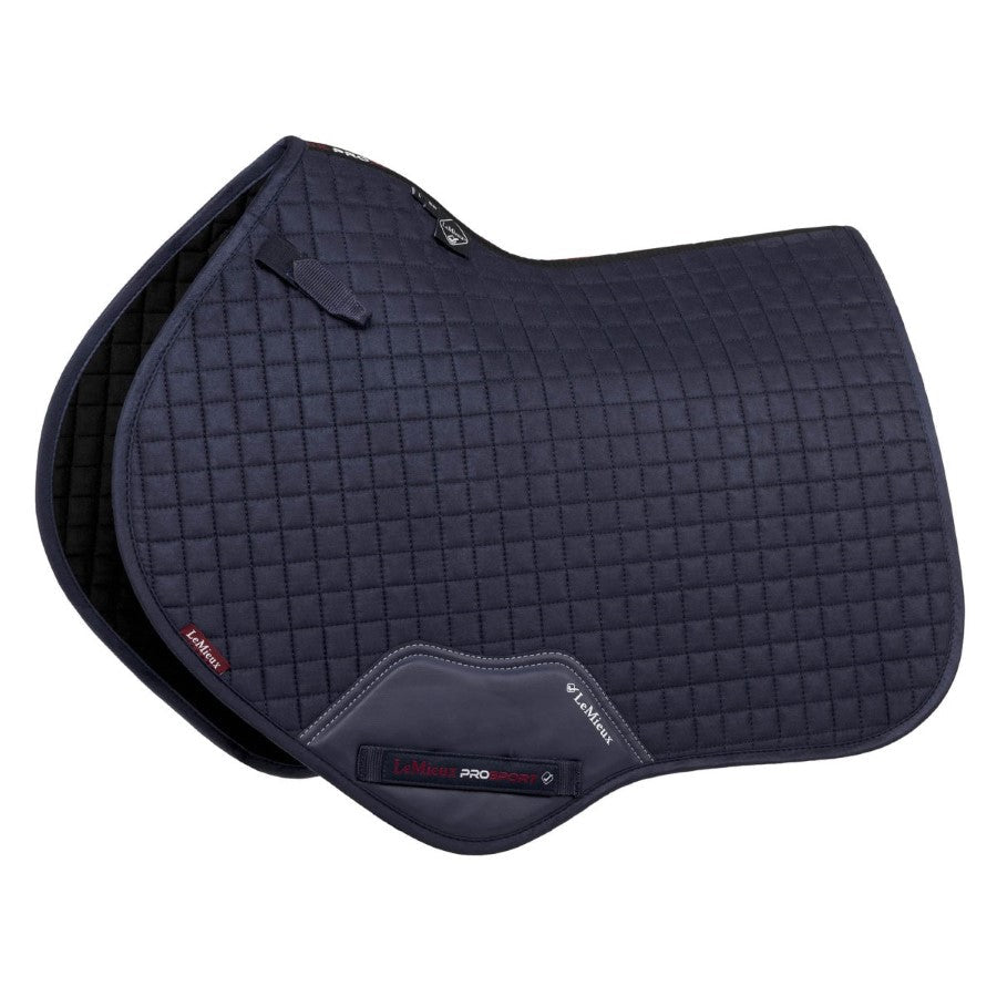 LeMieux Suede Close Contact Square Saddle Pad - Breeches.com