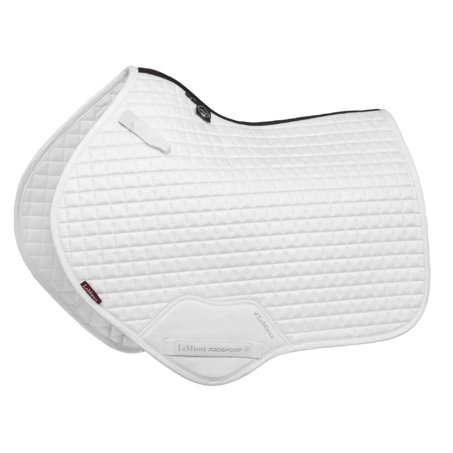 LeMieux Suede Close Contact Square Saddle Pad - Breeches.com