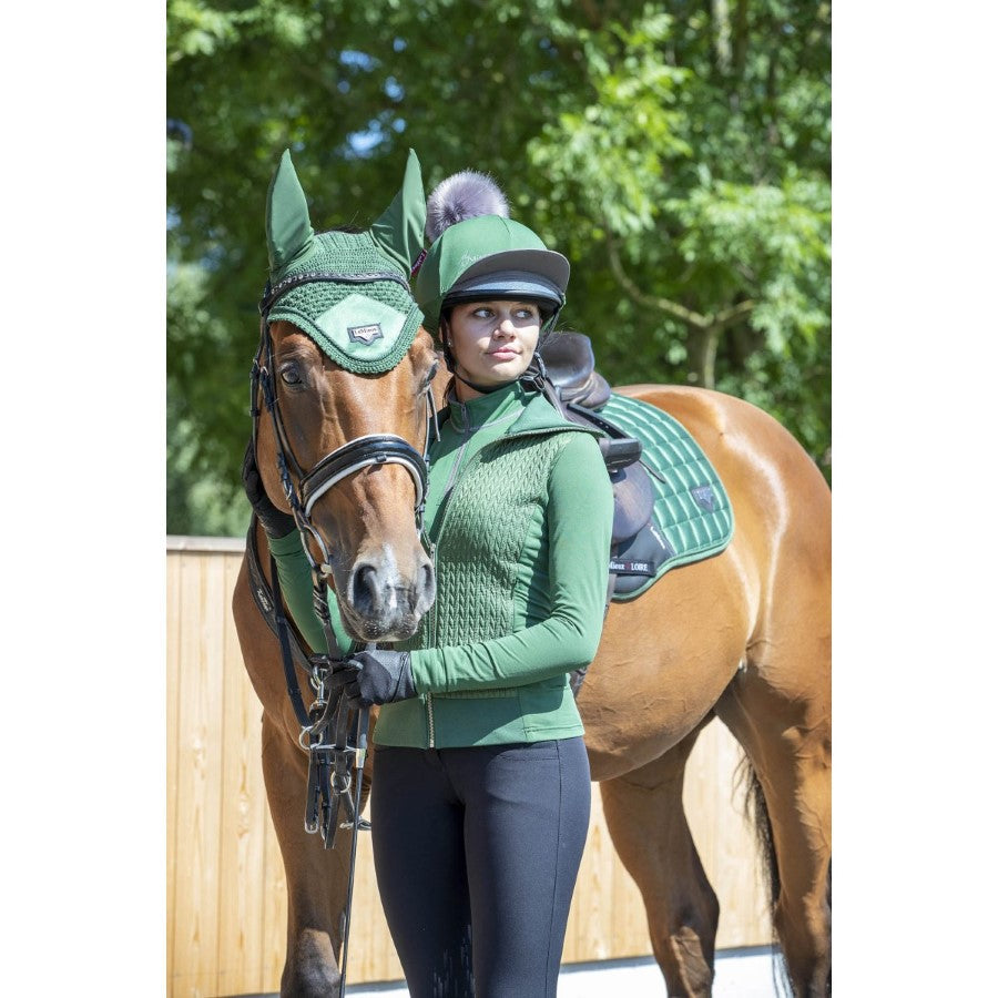 LeMieux Loire Satin Fly Hood - Breeches.com