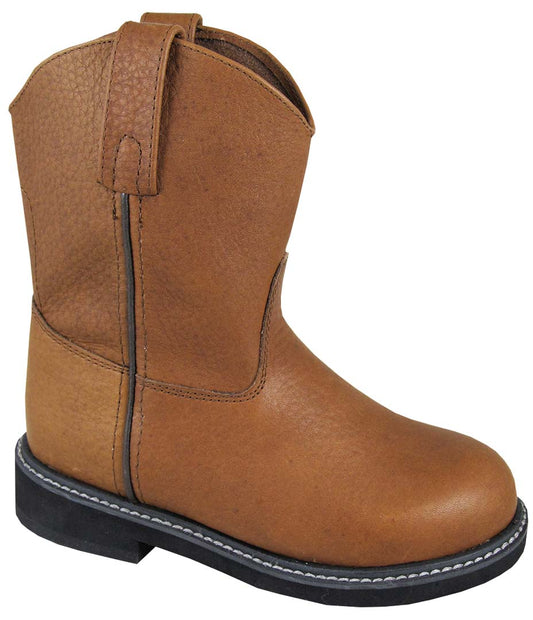 Smoky Mountain Youth Brown Leather Wellington Boot