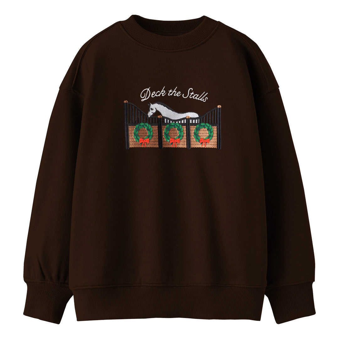 Dapplebay Kid's Deck The Stalls Sweatshirt