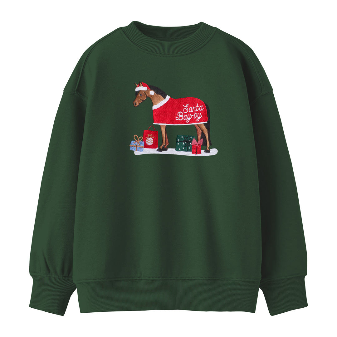 Dapplebay Kid's Santa Bay-by Sweatshirt
