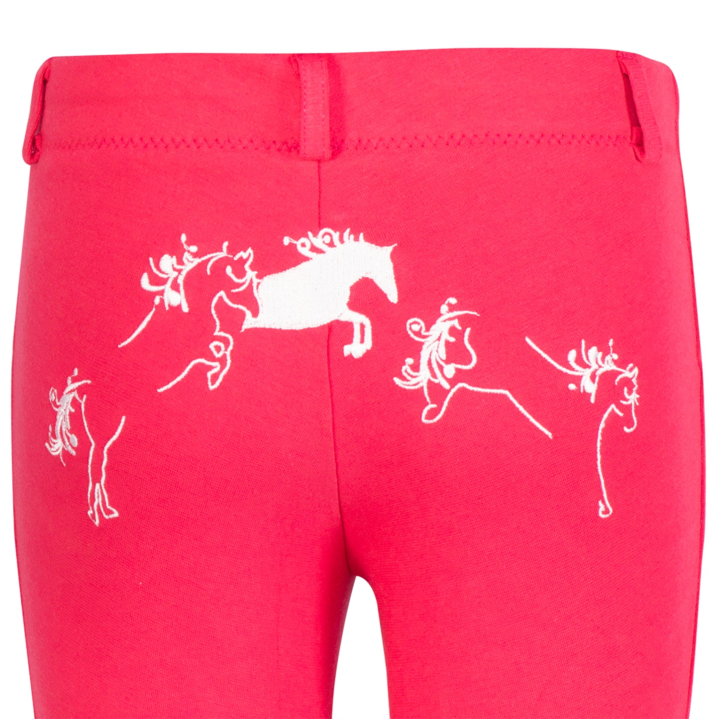 TuffRider Children's Whimsical Horse Embroidered Pull-On Jodhpurs_1072