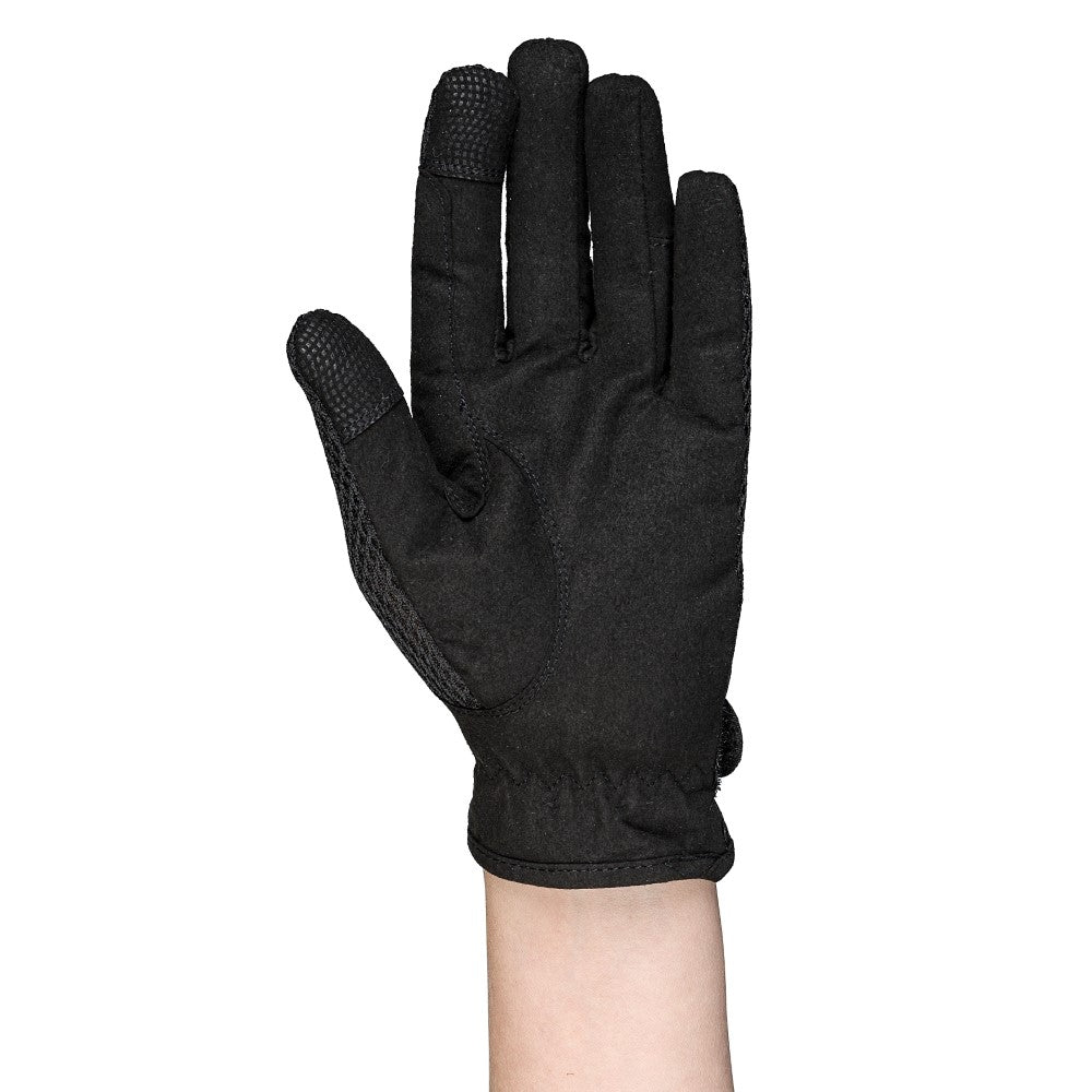 TuffRider Ladies Double Up Air Mesh Half Chap and Glove Set