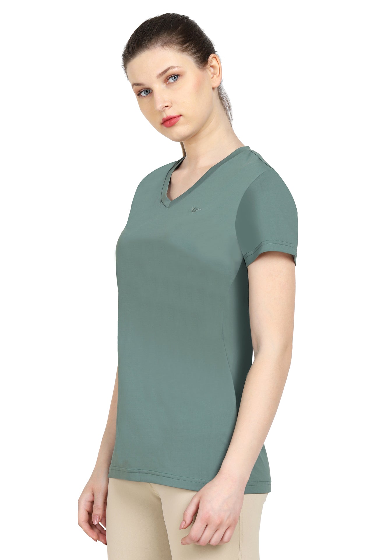 Tuffrider Ladies Taylor Tee Short Sleeve T-Shirt_3833