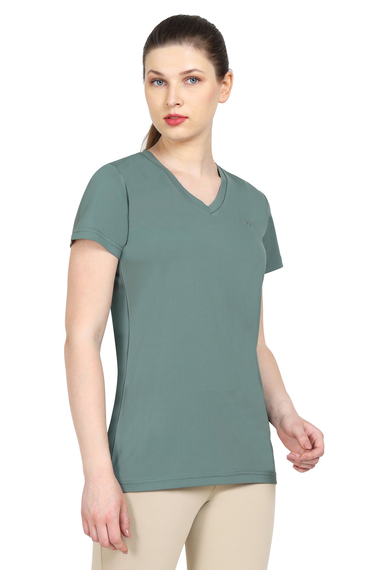 Tuffrider Ladies Taylor Tee Short Sleeve T-Shirt_3834