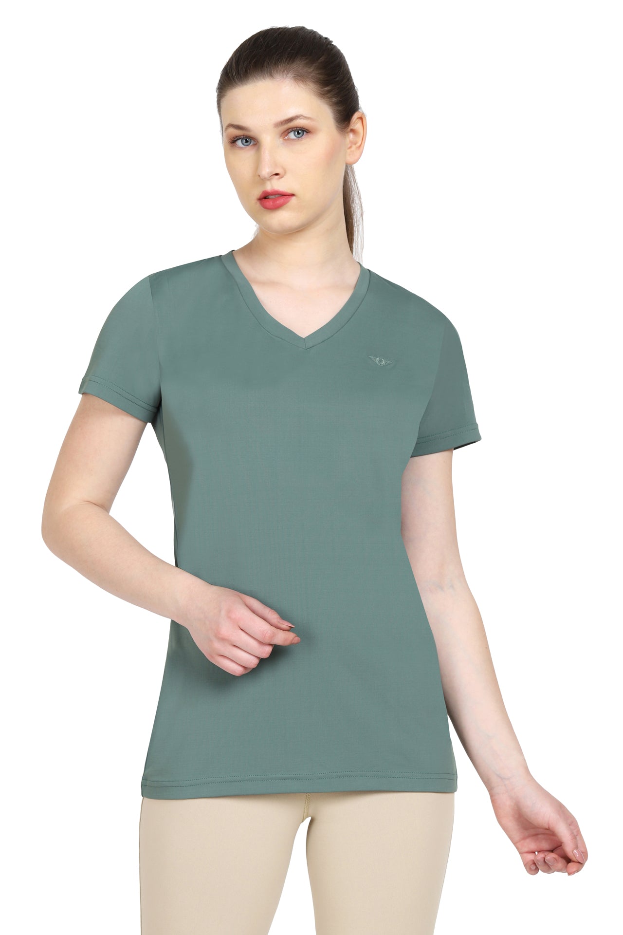 Tuffrider Ladies Taylor Tee Short Sleeve T-Shirt_3832