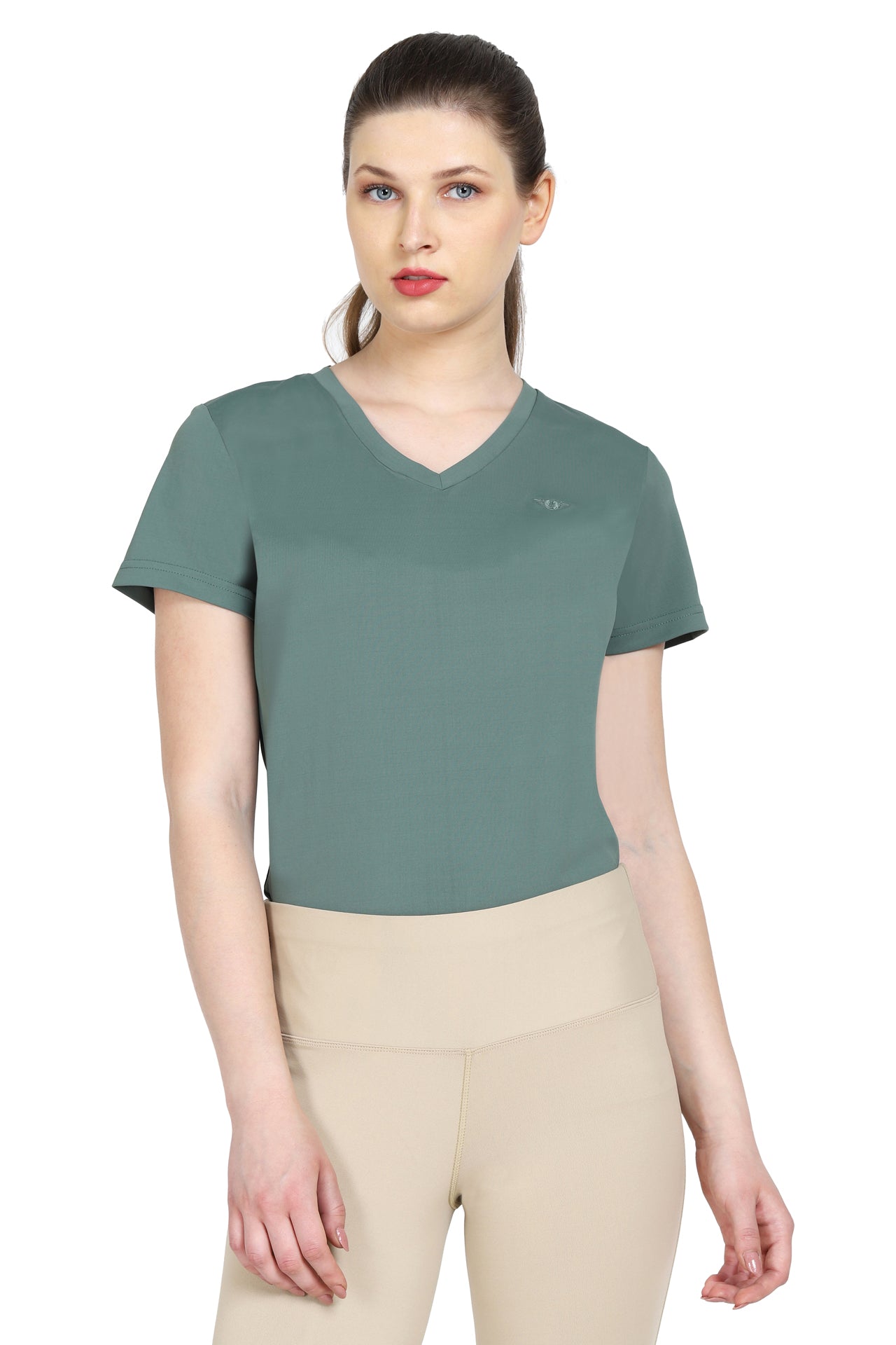 Tuffrider Ladies Taylor Tee Short Sleeve T-Shirt_3831