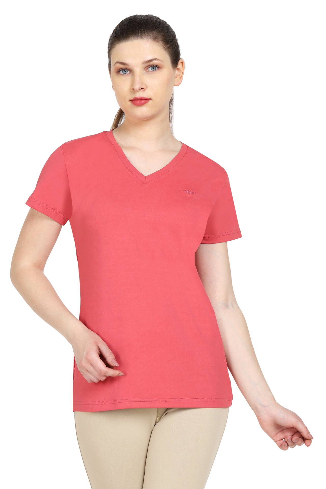 Tuffrider Ladies Taylor Tee Short Sleeve T-Shirt_3849
