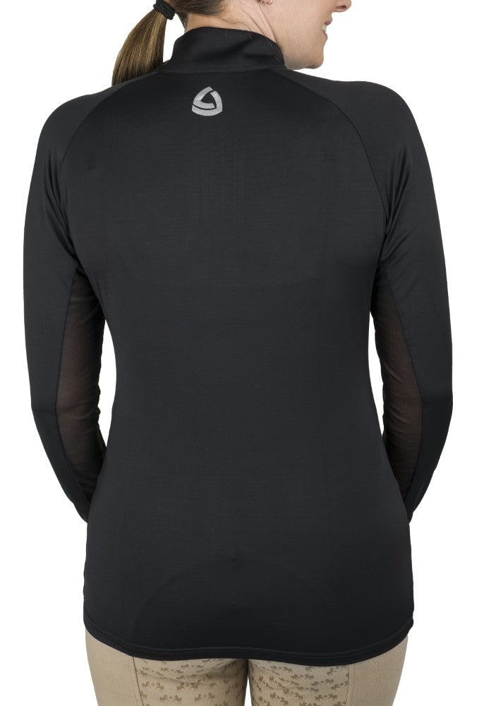 Lettia Women Quarter-Zip Neck UPF 50+ Sun Shirt