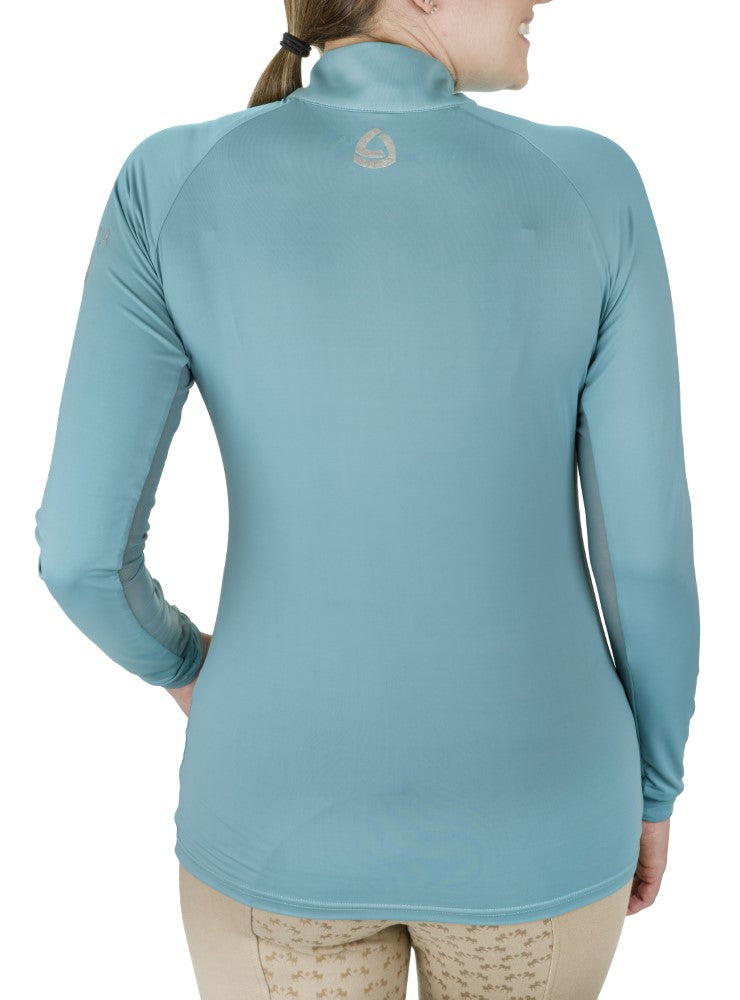 Lettia Women Quarter-Zip Neck UPF 50+ Sun Shirt