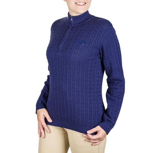 Equine Couture Ladies Zara Cable Knit Sweater
