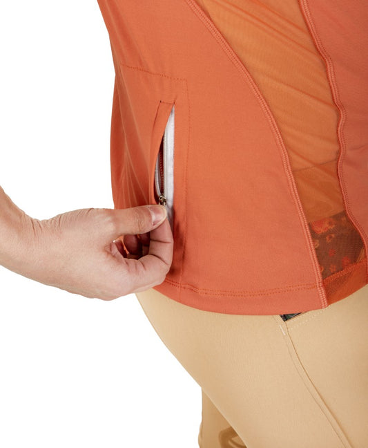 EcoRider by Equine Couture Ella Short Sleeve Sport Shirt