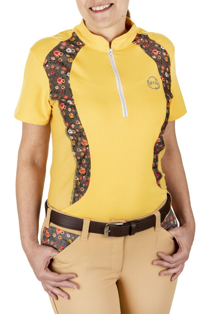 EcoRider by Equine Couture Shelby Short Sleeve Sport Shirt