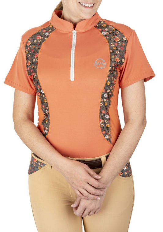 EcoRider by Equine Couture Shelby Short Sleeve Sport Shirt