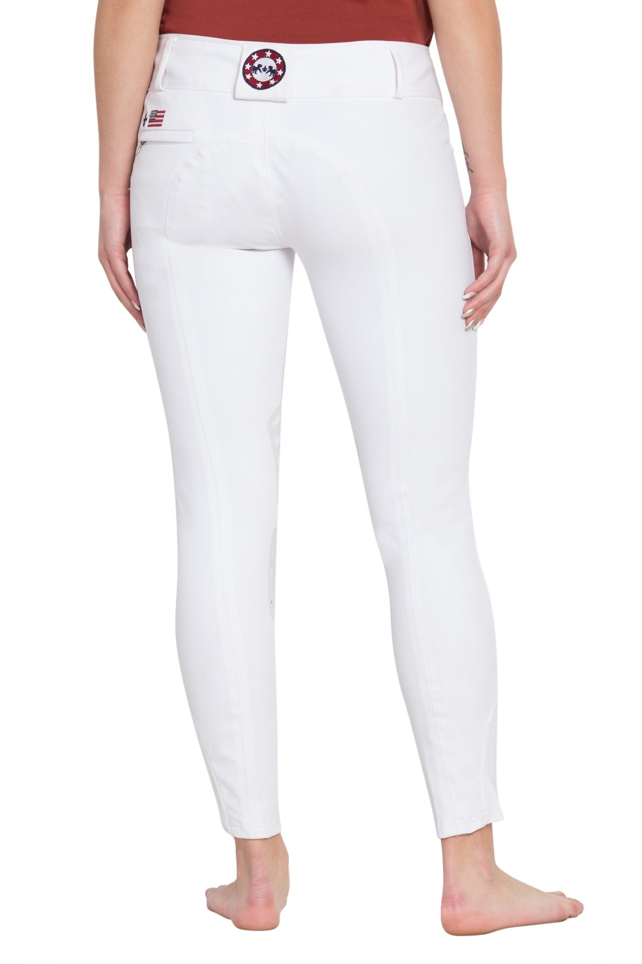 Equine Couture Ladies Brittni Silicone Knee Patch Breeches_4