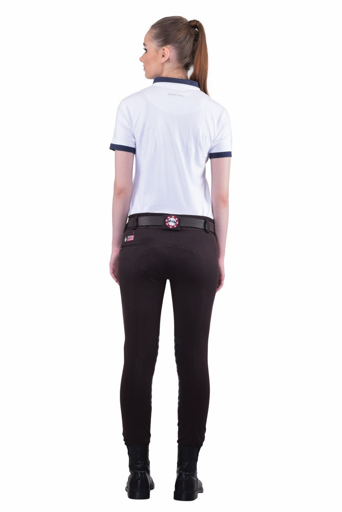 Equine Couture Ladies Brittni Silicone Knee Patch Breeches_18