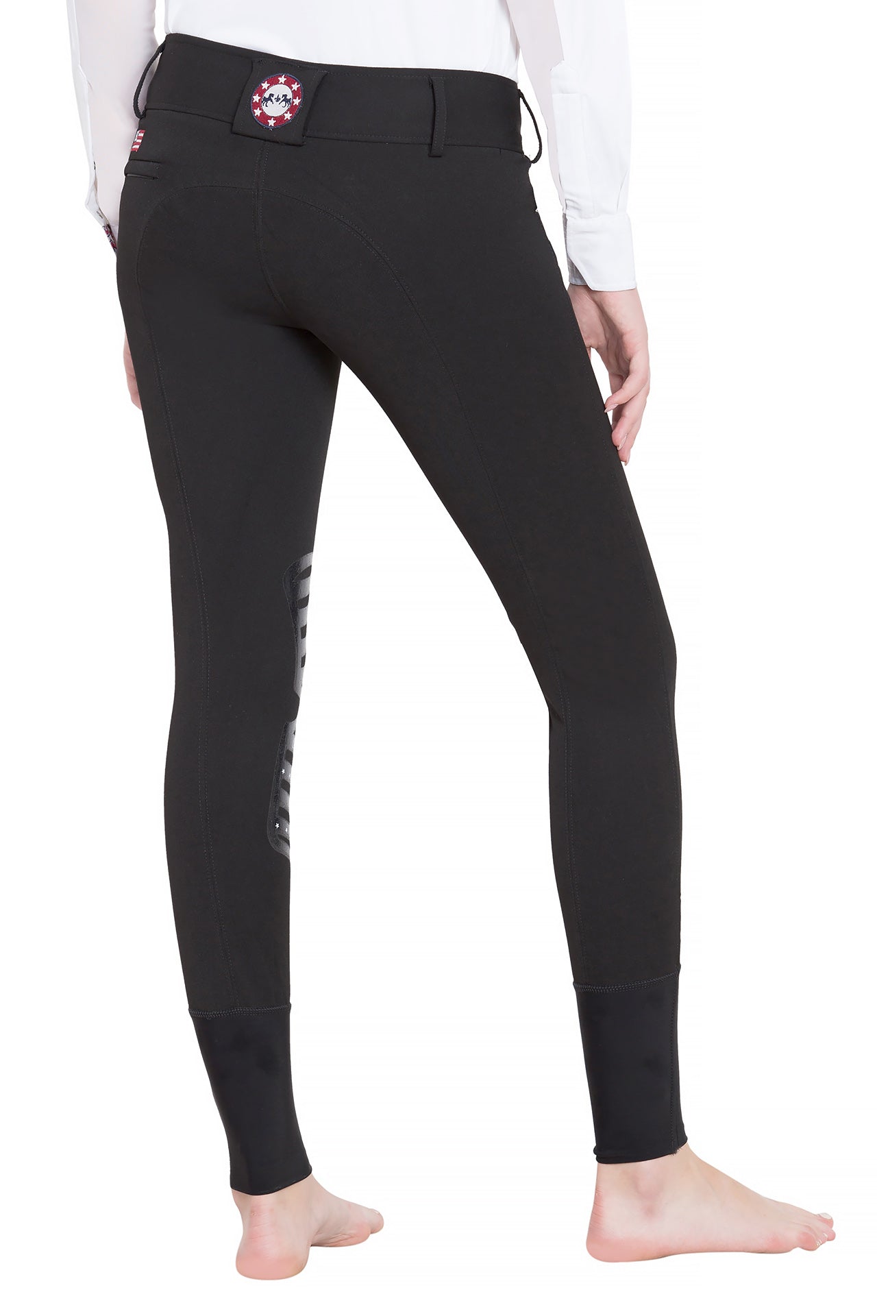 Equine Couture Ladies Brittni Silicone Knee Patch Breeches_14