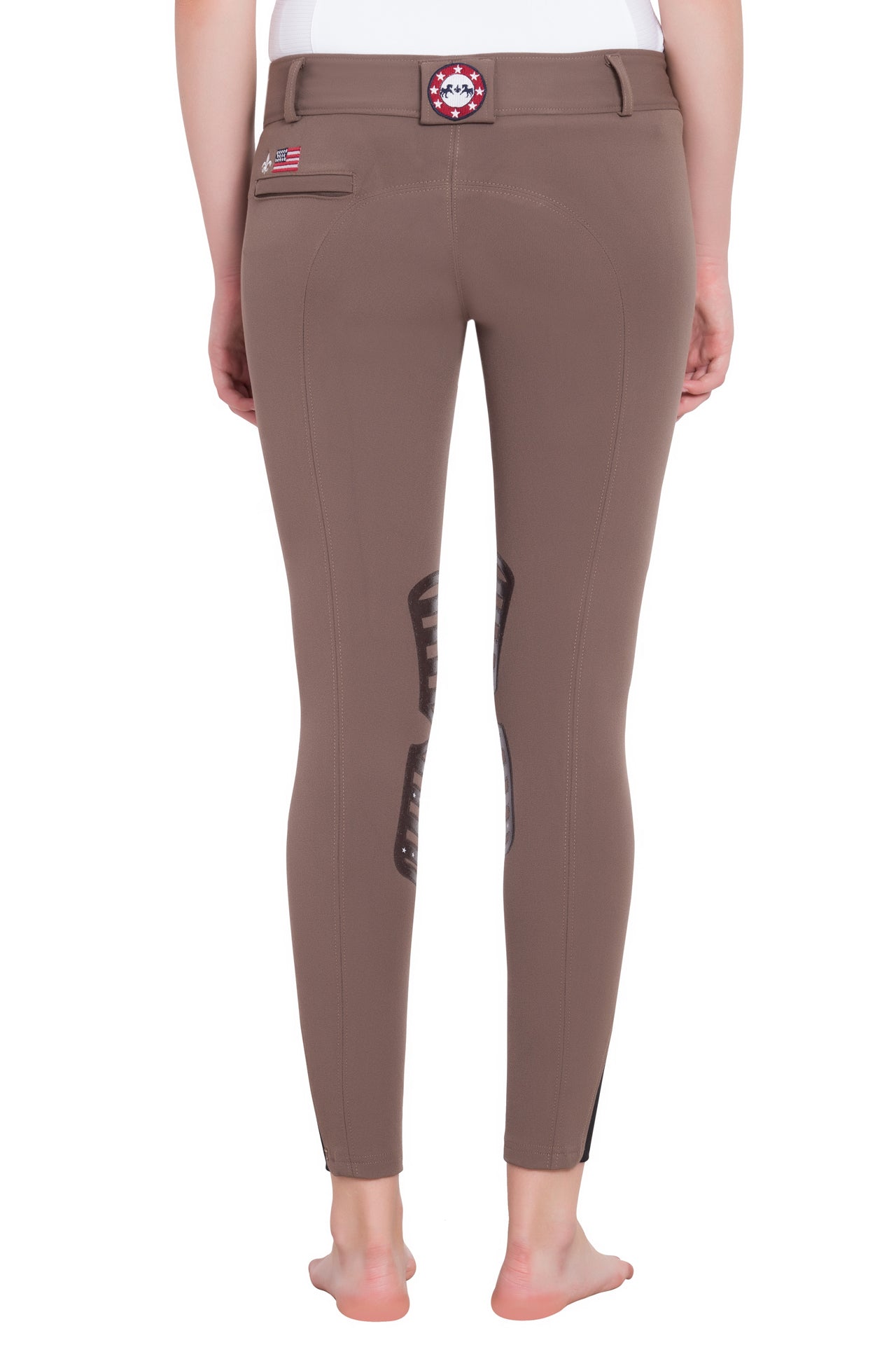 Equine Couture Ladies Brittni Silicone Knee Patch Breeches_22