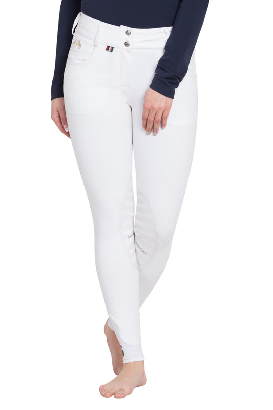 Equine Couture Ladies Sophie Silicone Knee Patch Breeches_193
