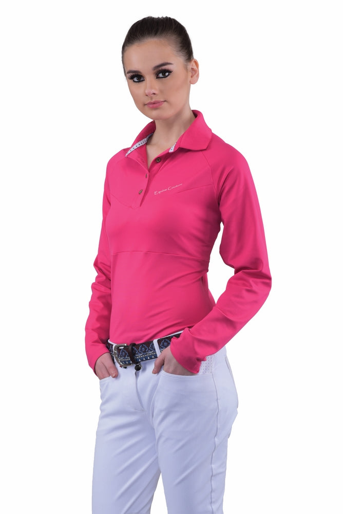 Equine Couture Ladies Oslo Silicone Knee Patch Breeches_157