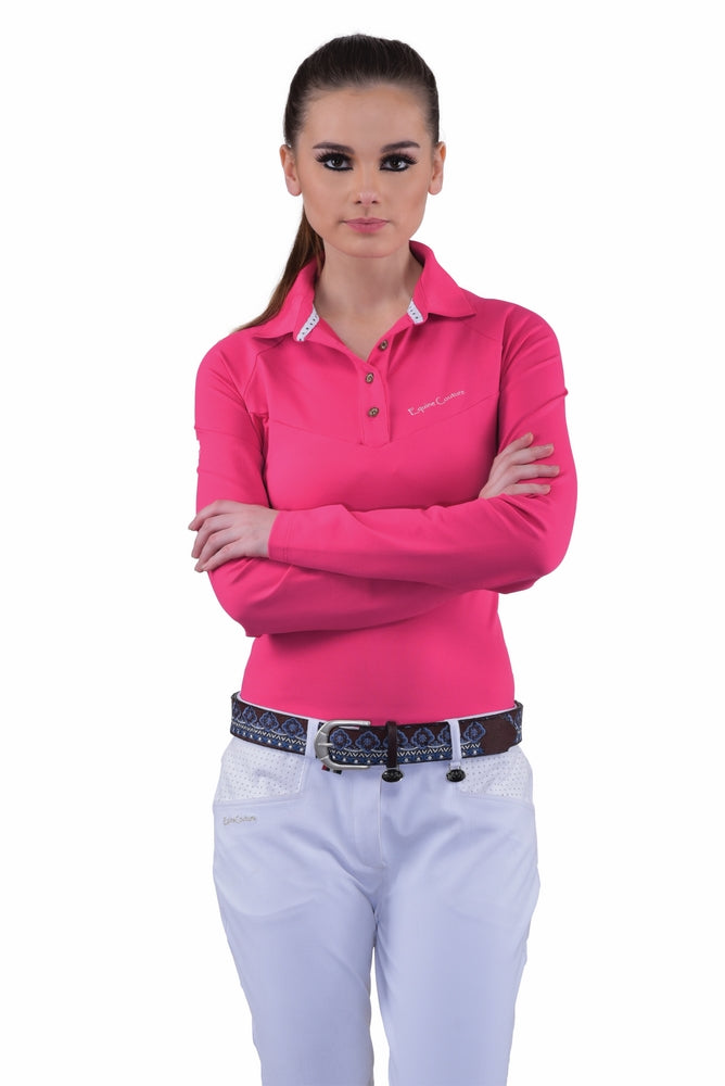 Equine Couture Ladies Oslo Silicone Knee Patch Breeches_155