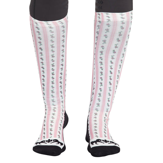 Equine Couture Ladies Isabel Padded Knee Hi Boot Socks_1734