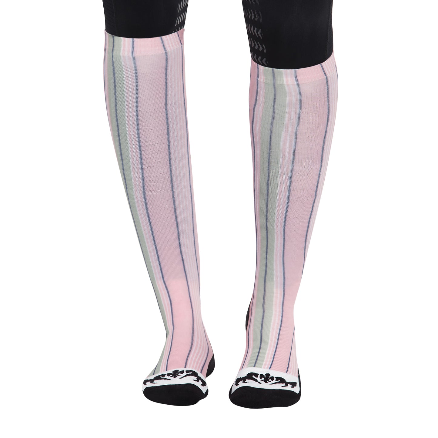 Equine Couture Ladies Isabel Padded Knee Hi Boot Socks_1738