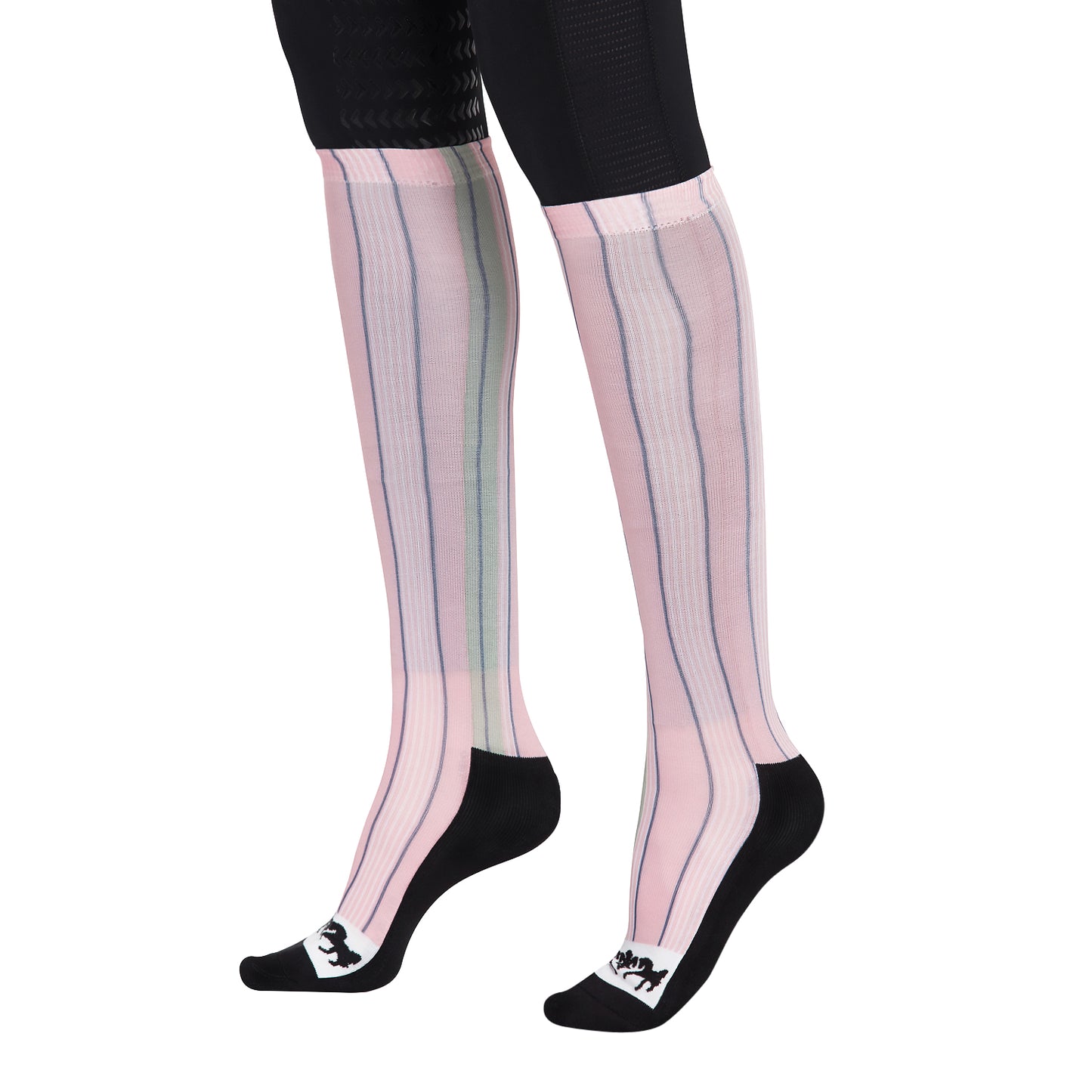 Equine Couture Ladies Isabel Padded Knee Hi Boot Socks_1737