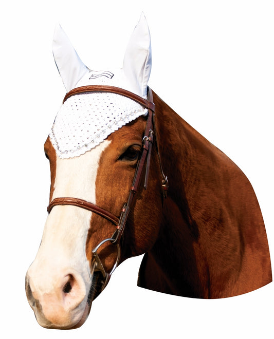 Equine Couture Fly Bonnet with Crystals_3013