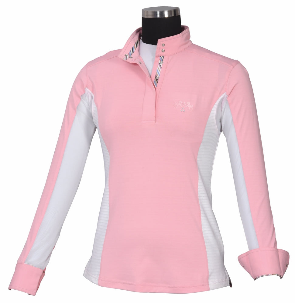 Equine Couture Ladies Cara Long Sleeve Show Shirt_4215