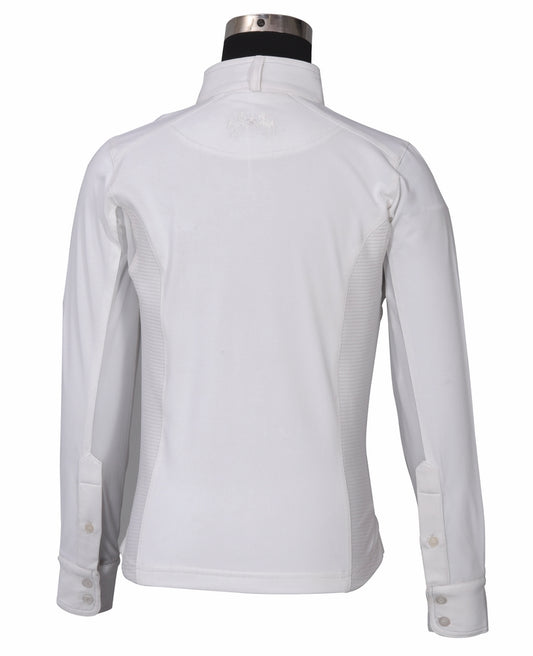 Equine Couture Children's Cara Long Sleeve Show Shirt_4308