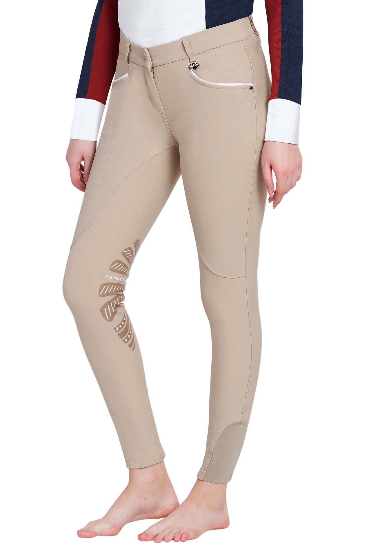 Equine Couture Ladies Lille Knee Patch Breeches_144