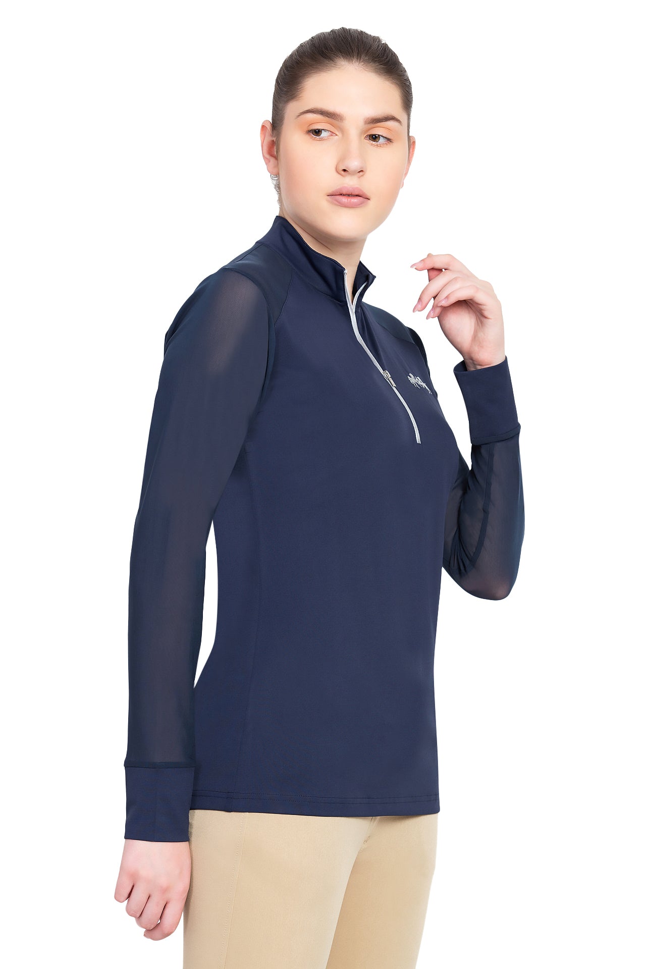 Equine Couture Ladies Erna EquiCool Long Sleeve Sport Shirt_4359
