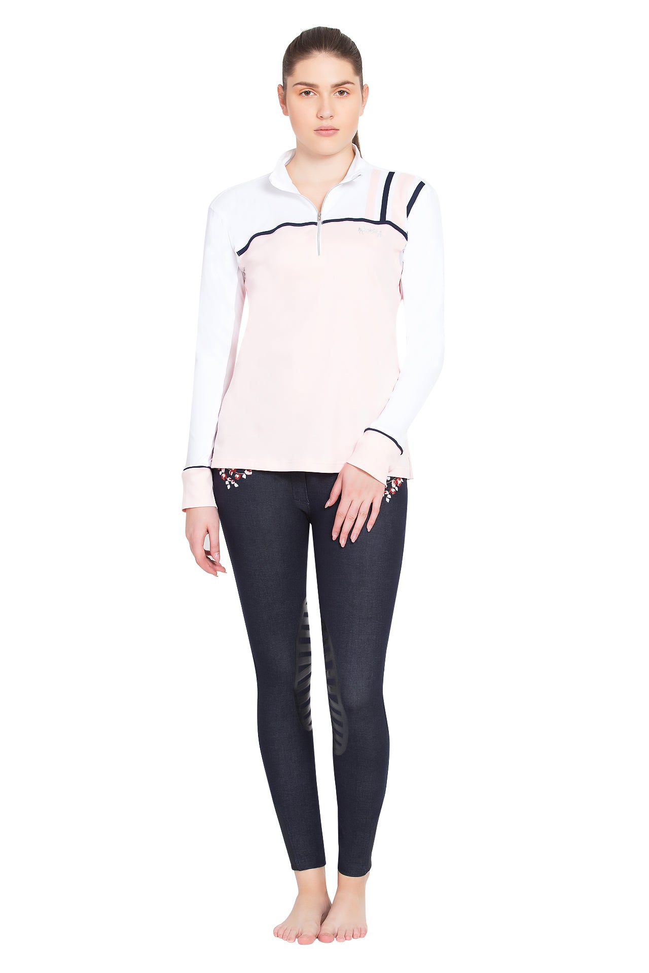 Equine Couture Ladies Nicole EquiCool Long Sleeve Sport Shirt_4384
