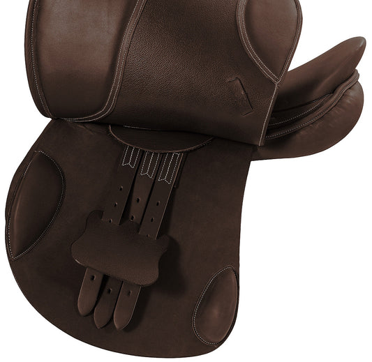 Henri de Rivel Carmel Covered Close Contact Jumping Saddle_3418