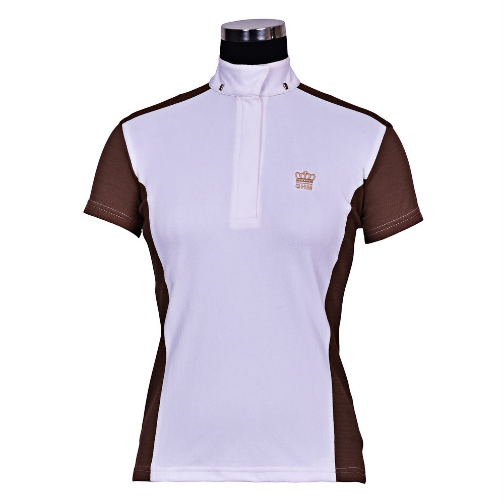 George H Morris Ladies Champion Short Sleeve Show Shirt_4433