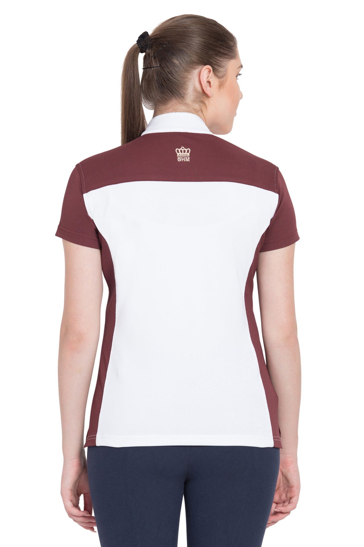George H Morris Ladies Champion Short Sleeve Show Shirt_4444
