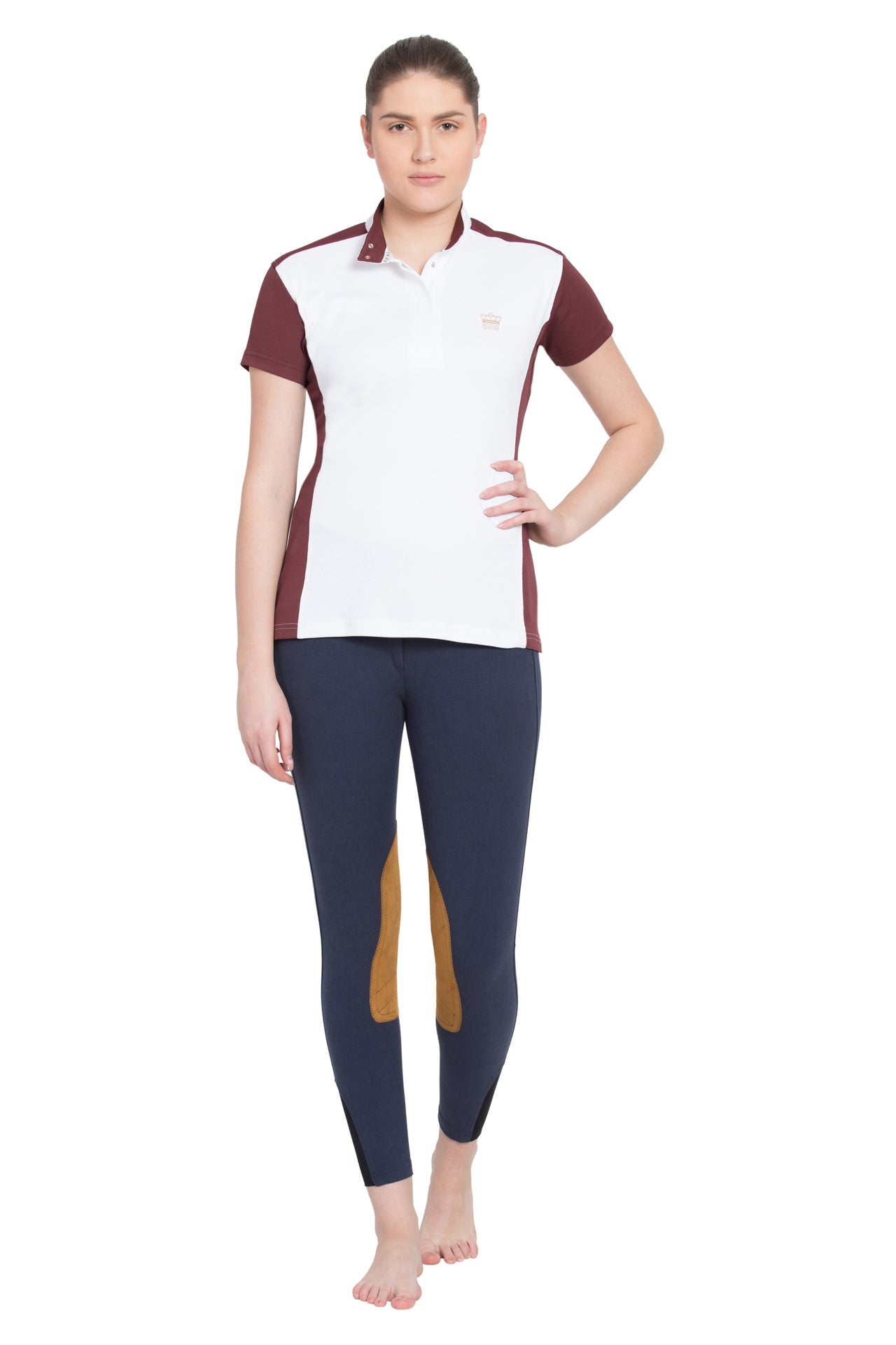 George H Morris Ladies Champion Short Sleeve Show Shirt_4446