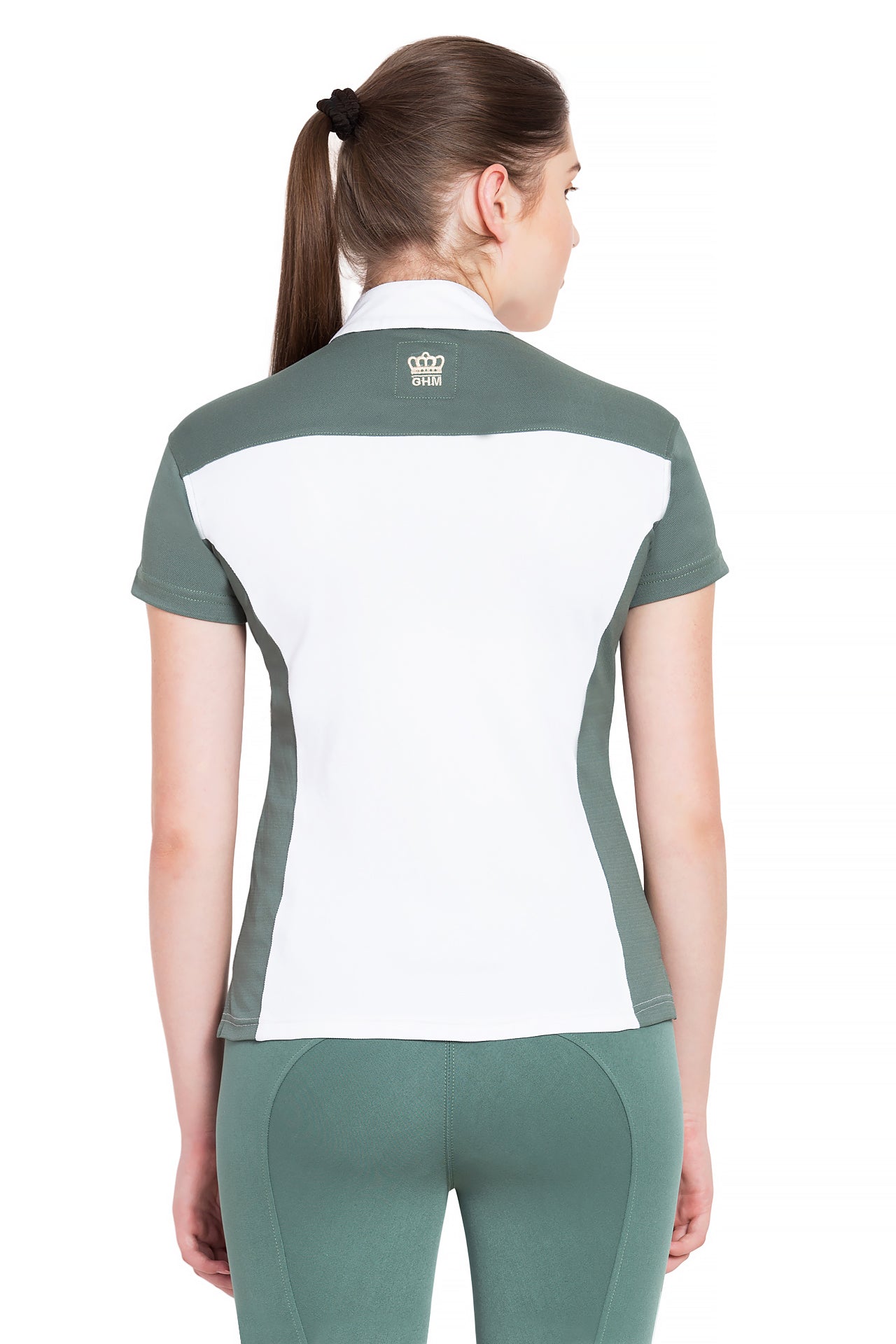 George H Morris Ladies Champion Short Sleeve Show Shirt_4439