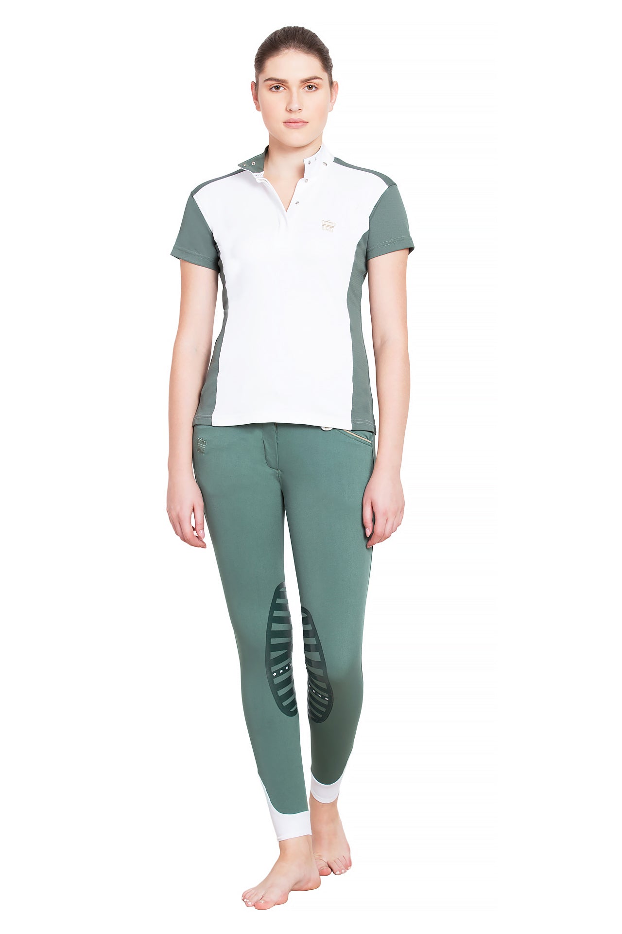 George H Morris Ladies Champion Short Sleeve Show Shirt_4441