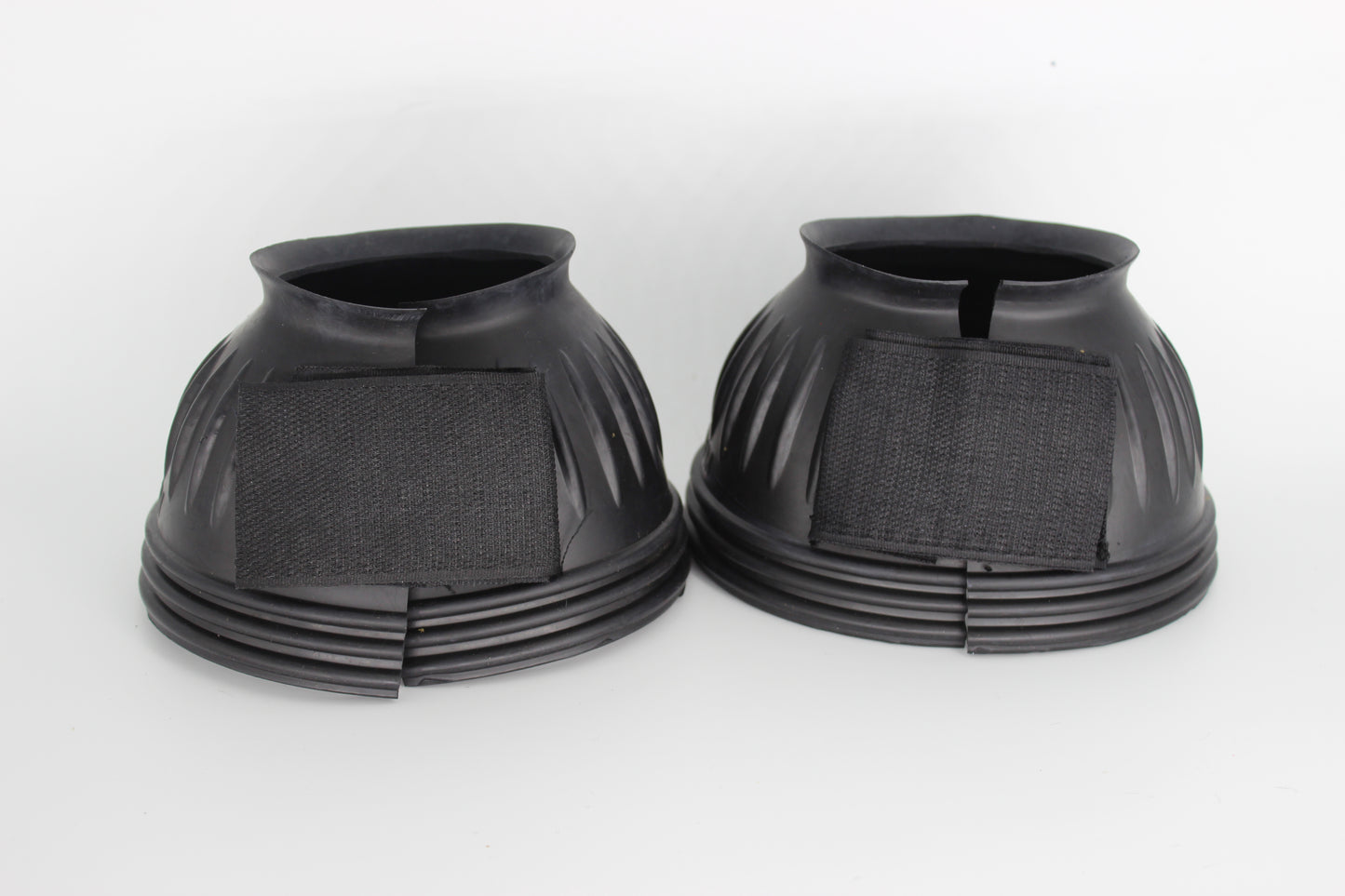 TuffRider Komplett Protkt Bell Boots Ribbed and Ringer with Hook and Loop Tape_5181