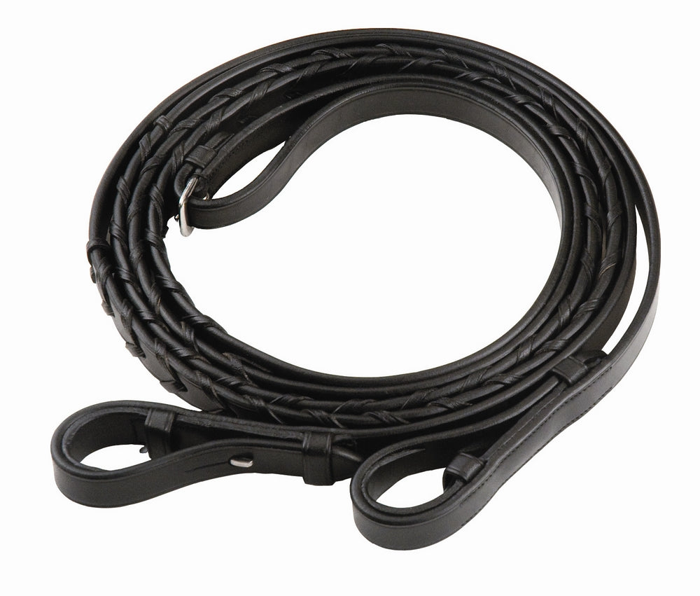 Henri de Rivel Advantage Extra Long Flat Laced Reins_5103