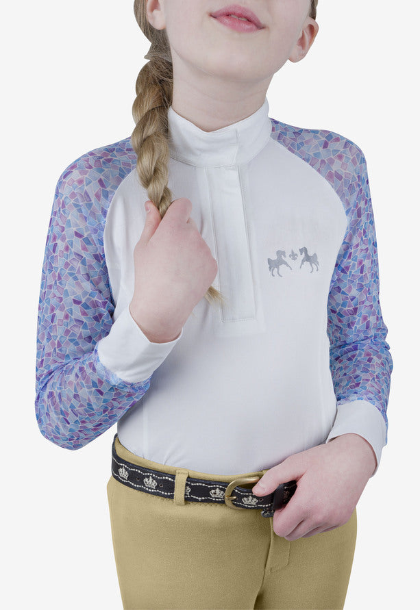 Equine Couture Children'S Smyrna Show Shirt_7